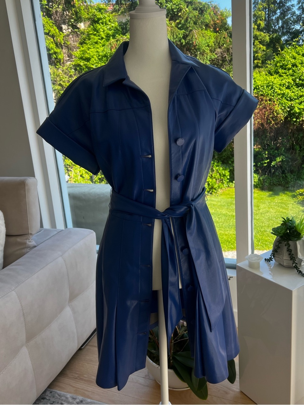 Alice + Olivia Cobalt Blue Blouse